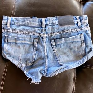 One Teaspoon Denim Shorts